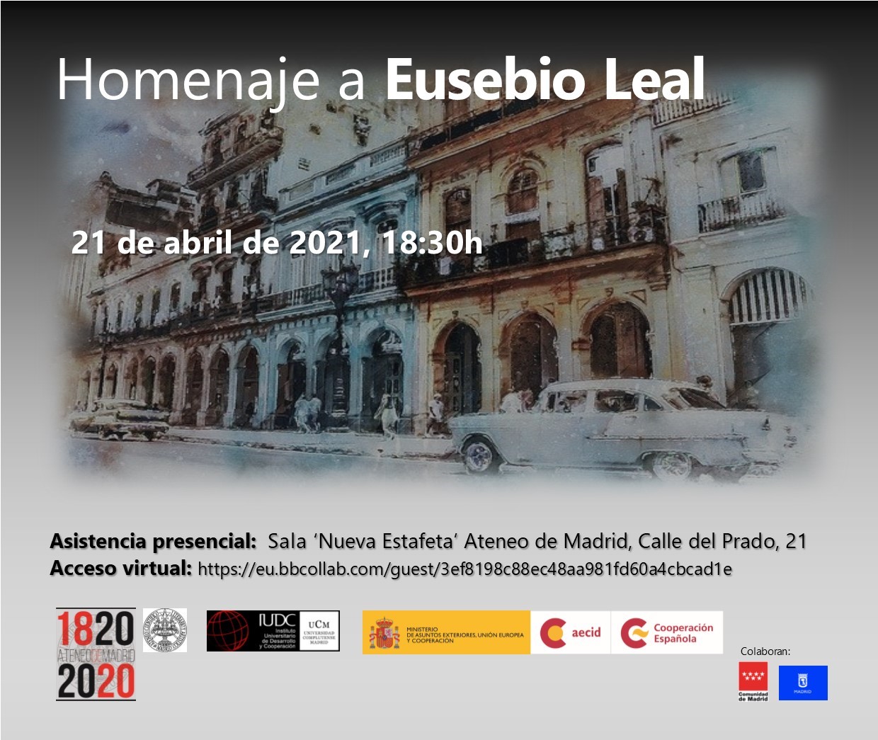 Homenaje a Eusebio Leal